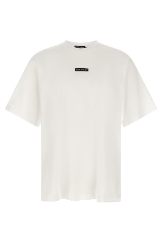 Logo patch t-shirt White