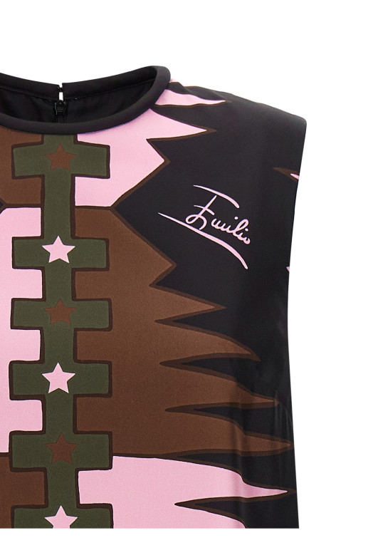 'Valdimontone' dress Multicolor