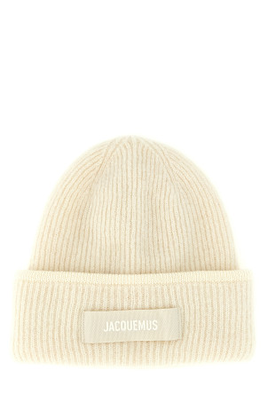 'Le Bonnet Gros-Grain' beanie White