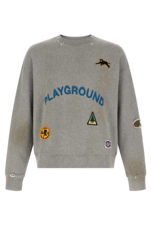 'Playground' sweater Gray
