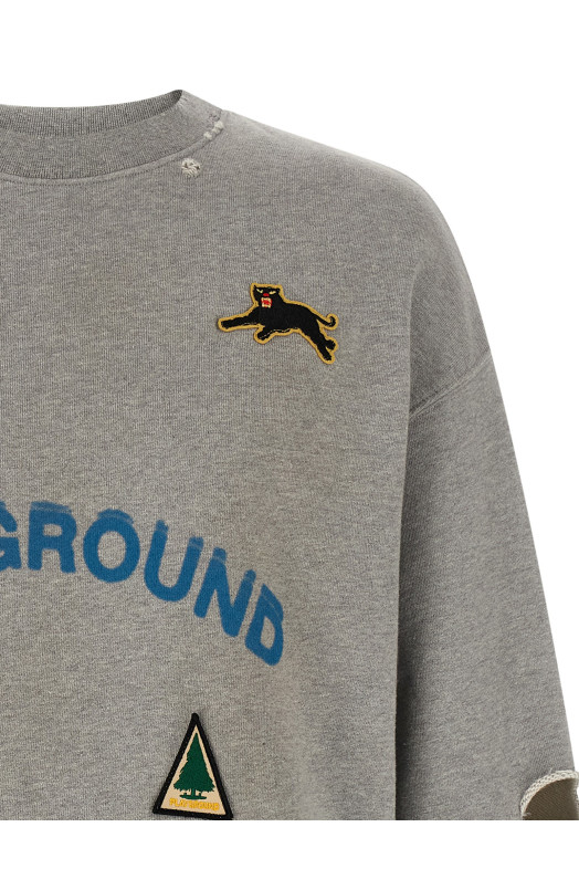 'Playground' sweater Gray
