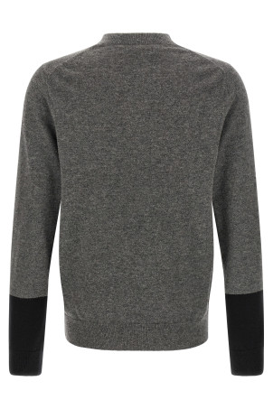 Светр із кольоровими вставками, сірий COMME DES GARCONS SHIRT FZN1110513