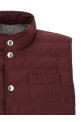 Techno fabric vest Bordeaux
