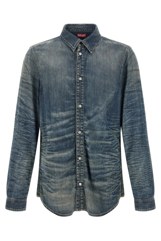 'D-Synar-Fsj4' shirt Blue