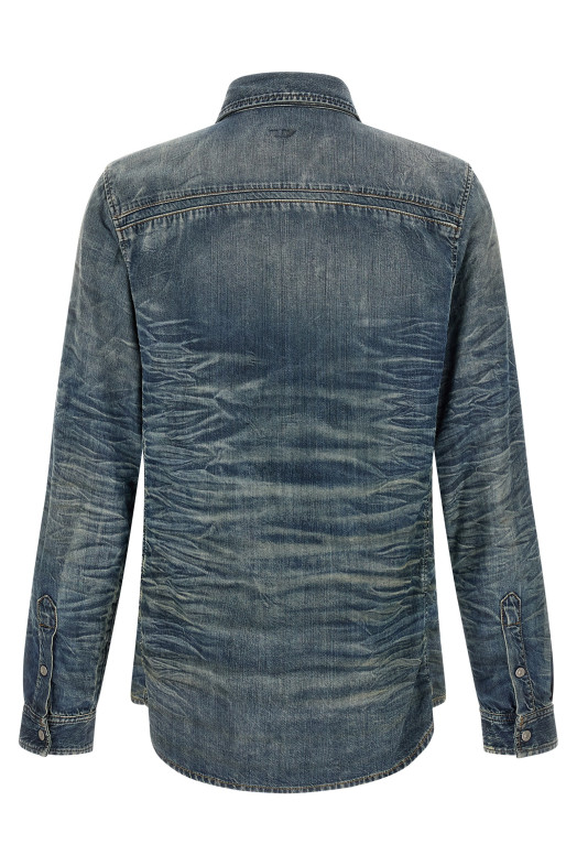 'D-Synar-Fsj4' shirt Blue