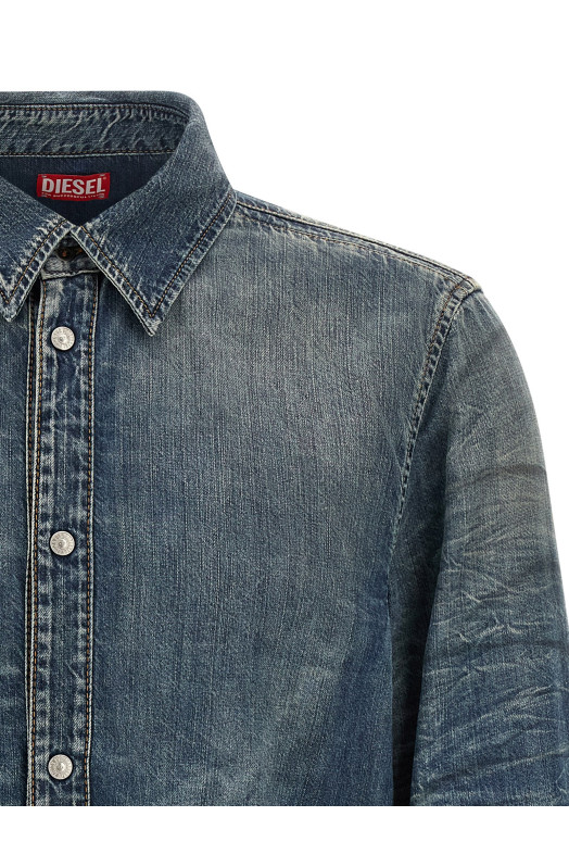 'D-Synar-Fsj4' shirt Blue