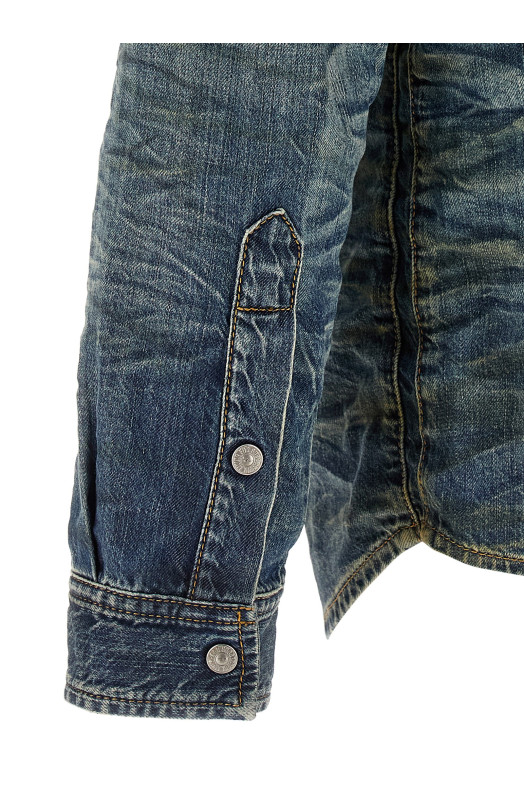 'D-Synar-Fsj4' shirt Blue