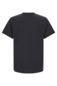 Футболка с логотипом на груди  Синяя MONCLER L20918C0005189B8Q778