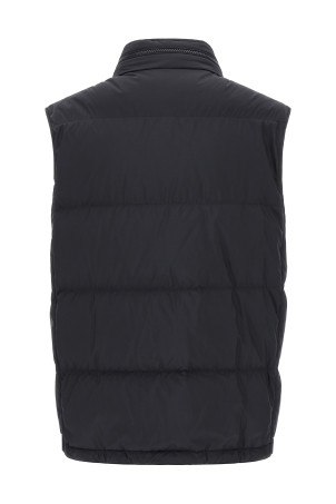 Techno fabric vest Blue