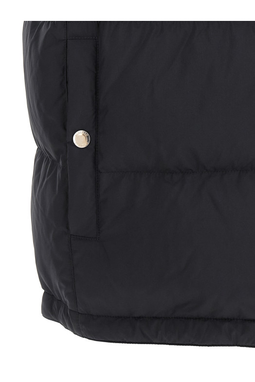 Techno fabric vest Blue