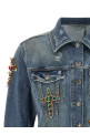 Джинсова куртка «Cross», синя DOLCE & GABBANA F9U67ZG8PG6S9001