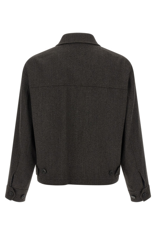 'Mail' jacket Brown