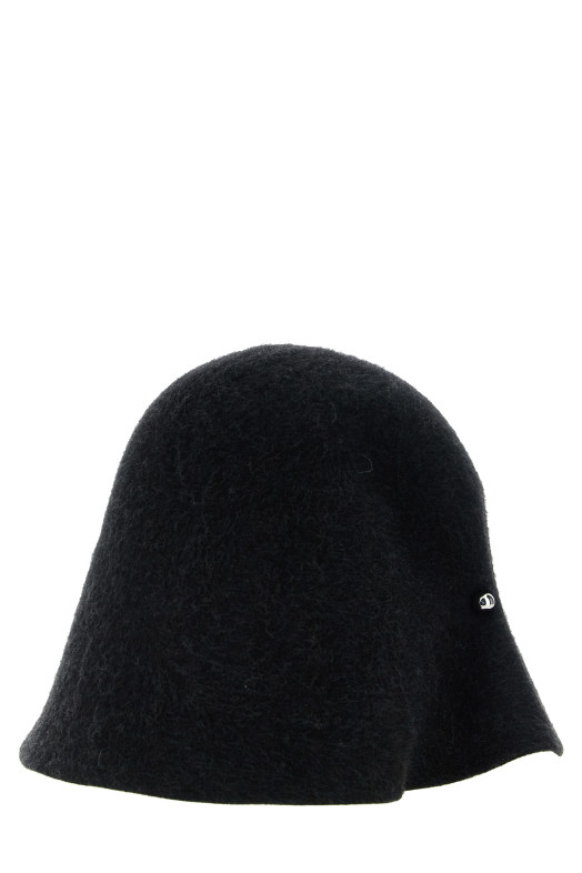 Шерстяная шапка, черная JACQUEMUS 26HACW00772AN00004990