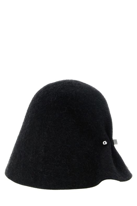 Шерстяная шапка, черная JACQUEMUS 26HACW00772AN00004990