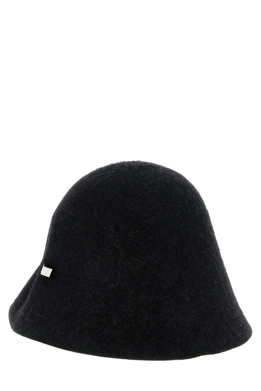 Шерстяная шапка, черная JACQUEMUS 26HACW00772AN00004990