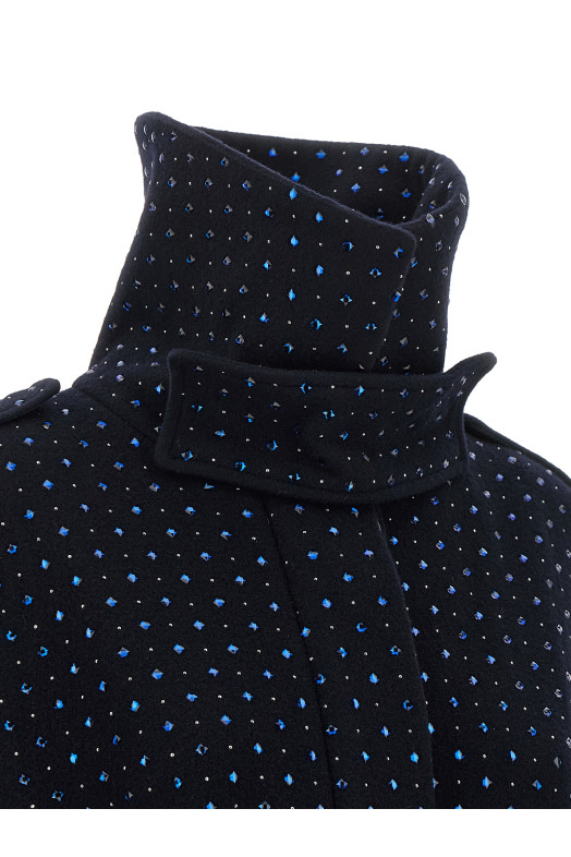 'Peugeot' coat Blue