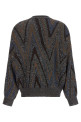 Кардиган с пайетками в зигзагообразном узоре, разноцветный MISSONI DS26WM1GBK01LYS91U7