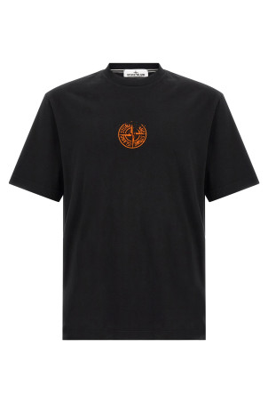 Футболка з логотипом, помаранчева STONE ISLAND L2S152100001S0533V0029