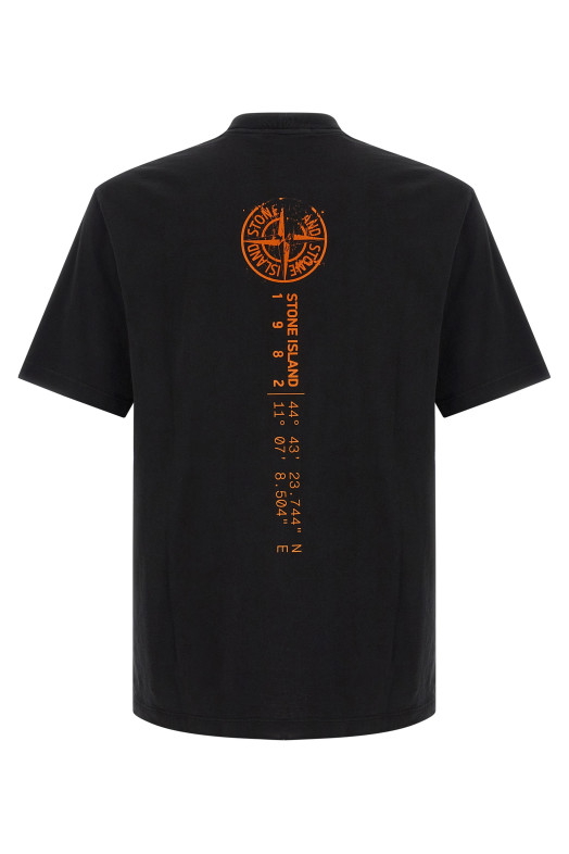 Футболка з логотипом, помаранчева STONE ISLAND L2S152100001S0533V0029