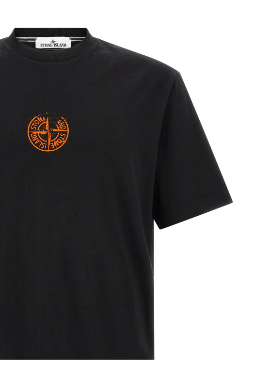 Футболка з логотипом, помаранчева STONE ISLAND L2S152100001S0533V0029