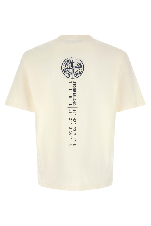 Футболка з логотипом, синя STONE ISLAND L2S152100001S0533V0093