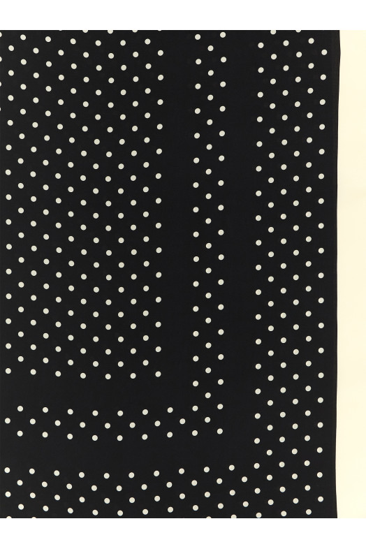 Valentino Garavani 'Plusdepois' scarf Black-grey