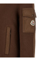 Кардиган с подкладкой, коричневый MONCLER L20919B00003M1131262