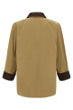 Куртка из вощеного хлопка, бежевого цвета UDJU6C111I2BEIGE