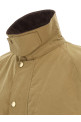 Куртка из вощеного хлопка, бежевого цвета UDJU6C111I2BEIGE