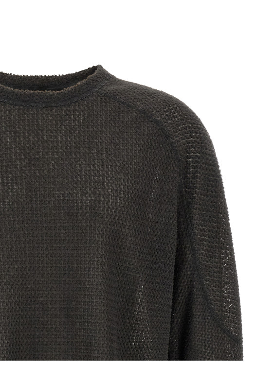 'FuzzFleece™ AD' sweater Gray