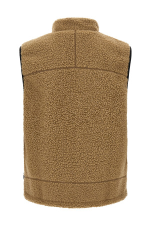 'Sherpa' reversible vest Beige