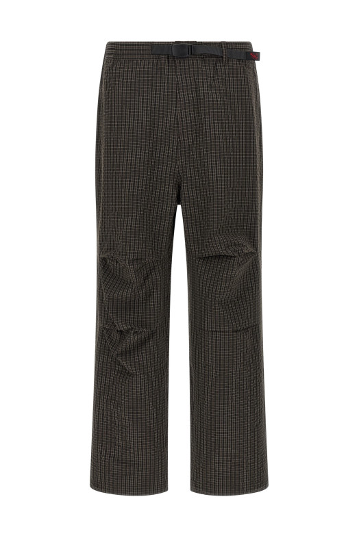 Брюки «Northside Plaid», коричневые G5FMP010DEEPBROWN