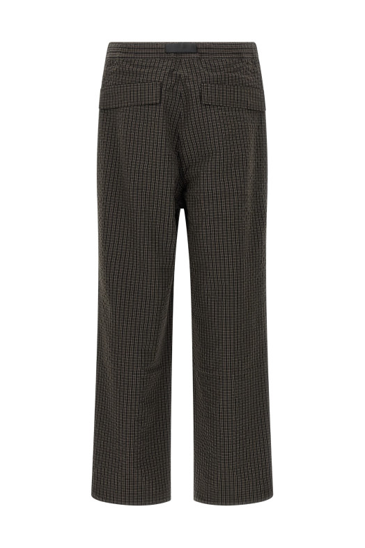 Брюки «Northside Plaid», коричневые G5FMP010DEEPBROWN