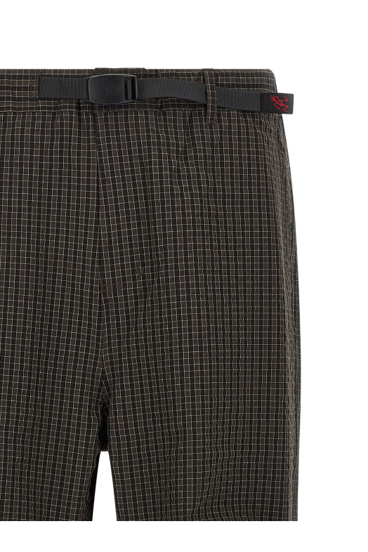 Брюки «Northside Plaid», коричневые G5FMP010DEEPBROWN
