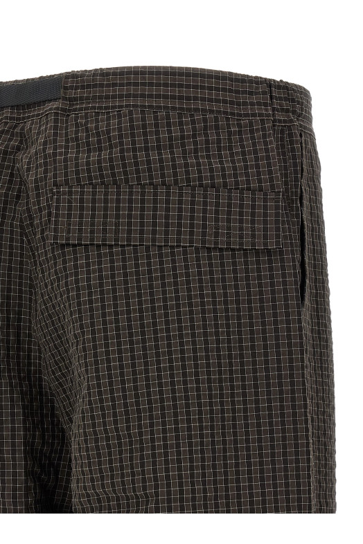 Брюки «Northside Plaid», коричневые G5FMP010DEEPBROWN