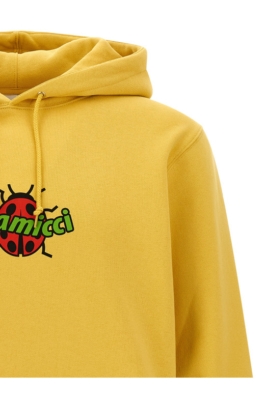 'Ladybug' hoodie Yellow