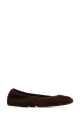 Brown suede Minnie ballerinas Multicolor TORY BURCH (177247)