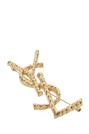 БРОШКА YSL TEXTURE T SAINT LAURENT (840195Y1500)