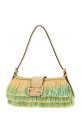 Embellished raffia Baby B shoulder bag FENDI (8BS117AY5D)