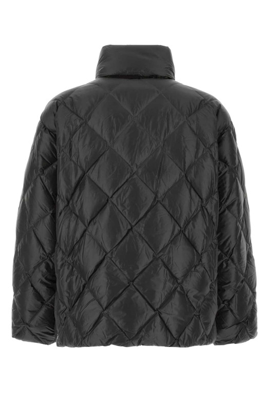 Black nylon down jacket JIL SANDER (J47AF0141J70007)