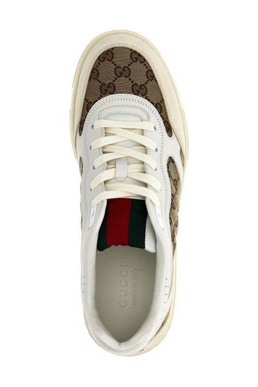Кросівки «Gucci Re-Web» бежевого кольору 787476AADHW9573