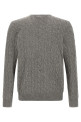 Свитер с плетением, серый POLO RALPH LAUREN 710876762012