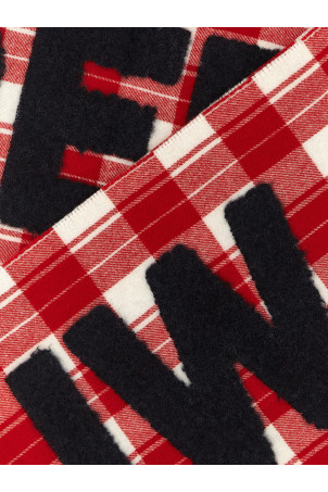 Шарф «Checkered Logo», красный SA0011FA0501462