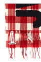 Шарф «Checkered Logo», красный SA0011FA0501462