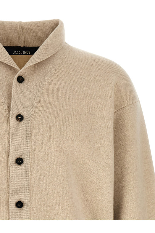 'Le Cardigan Pelota' cardigan Beige