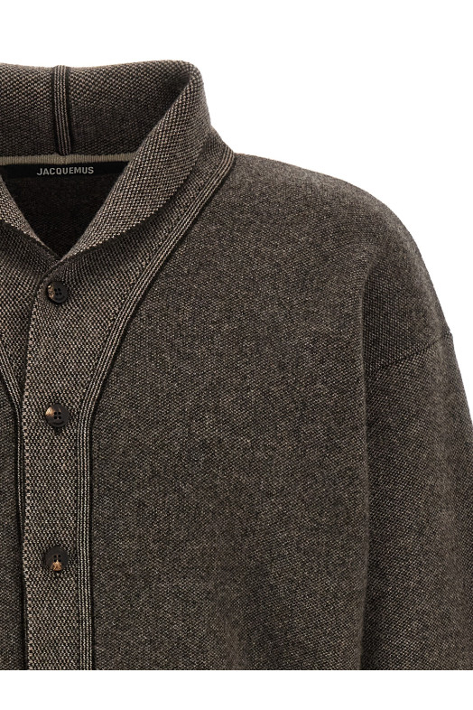 'Le Cardigan Pelota' cardigan Brown