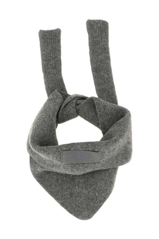 'Le Chale Gros-Grain' bandana Gray