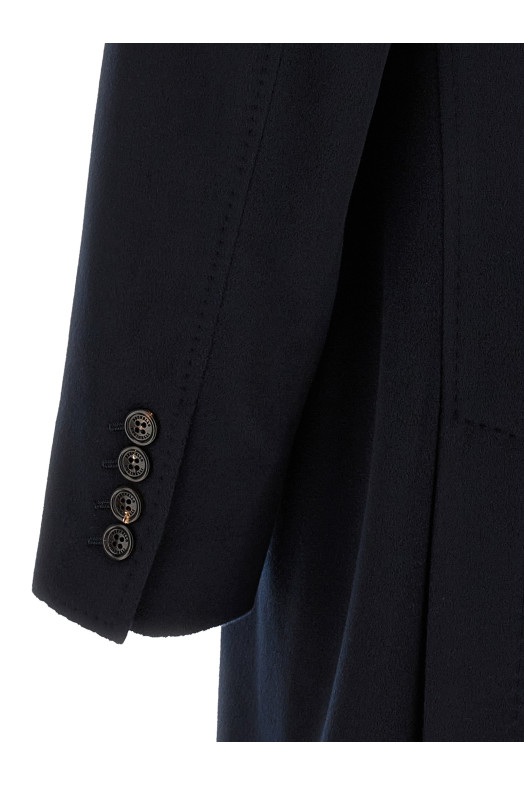 Wool beaver coat Blue