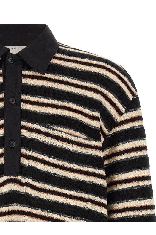 'Nomad' polo shirt Black