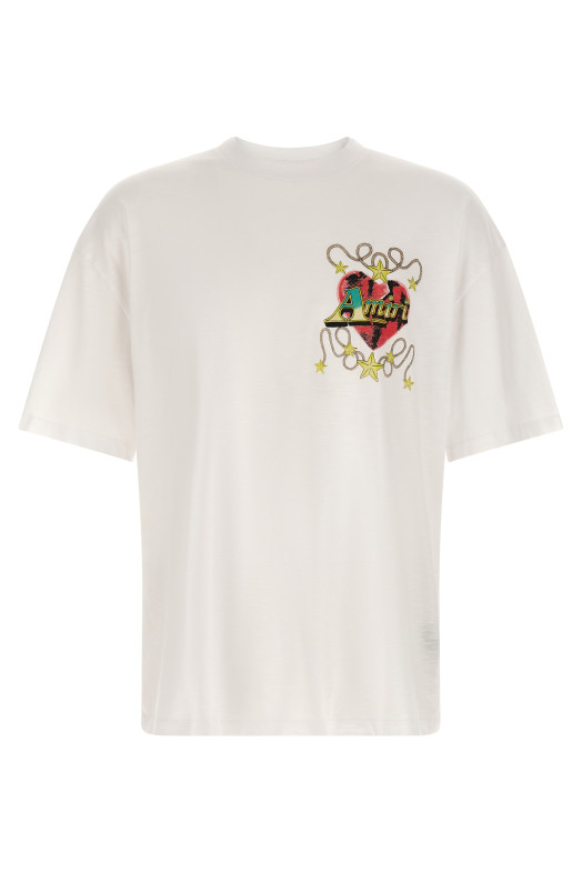 'Amiri Heart' T-shirt White